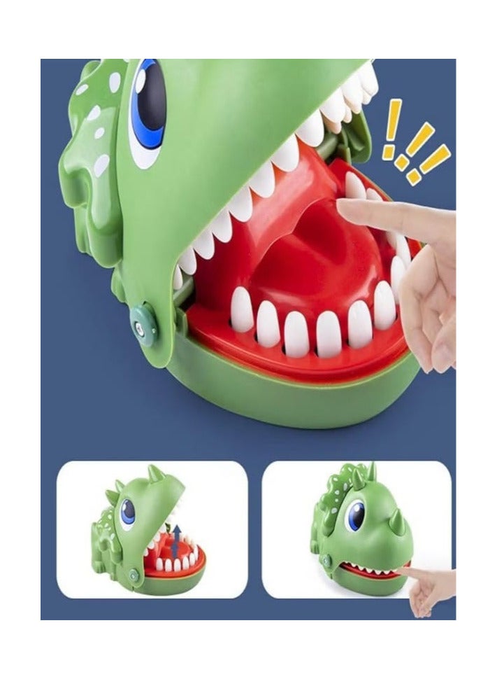 Dinosaur Teeth Game - Fun Finger Biting Mouth Game with Interactive Teeth for Kids and Adults (Green) - Image 3